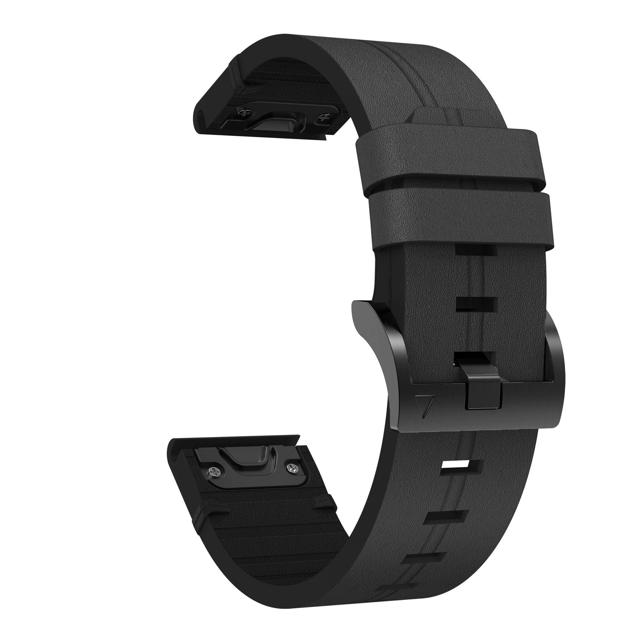 20mm Small Garmin Watch Strap | Smooth Leather | 2 Colours Available ...