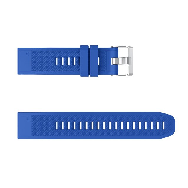 22mm Garmin Watch Strap | Grained Silicone | 12 Colours Available