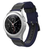 For Garmin Vivoactive 4, Venu 2/3 & Forerunner 255/255M/265 | Blue Canvas Adventurer® Strap